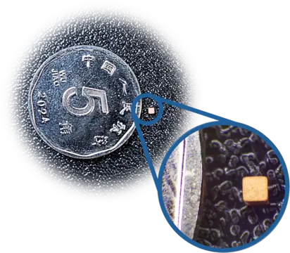 精密铜块细节展示